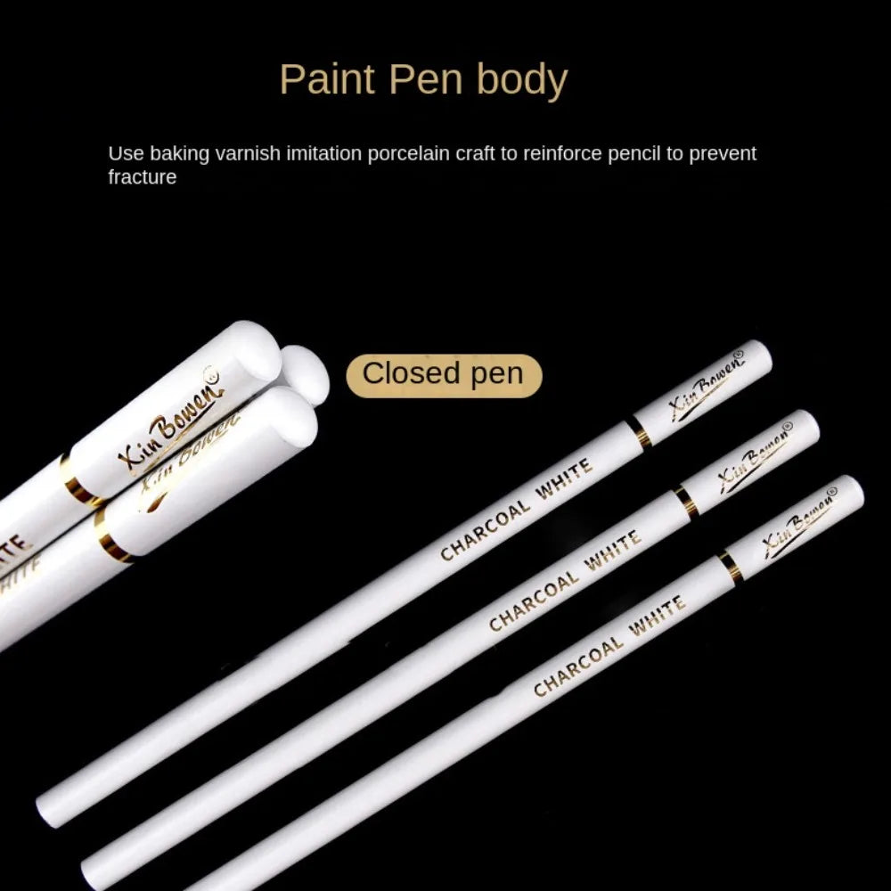 3Pcs Soft/Medium/Hard Charcoal Pencils Set