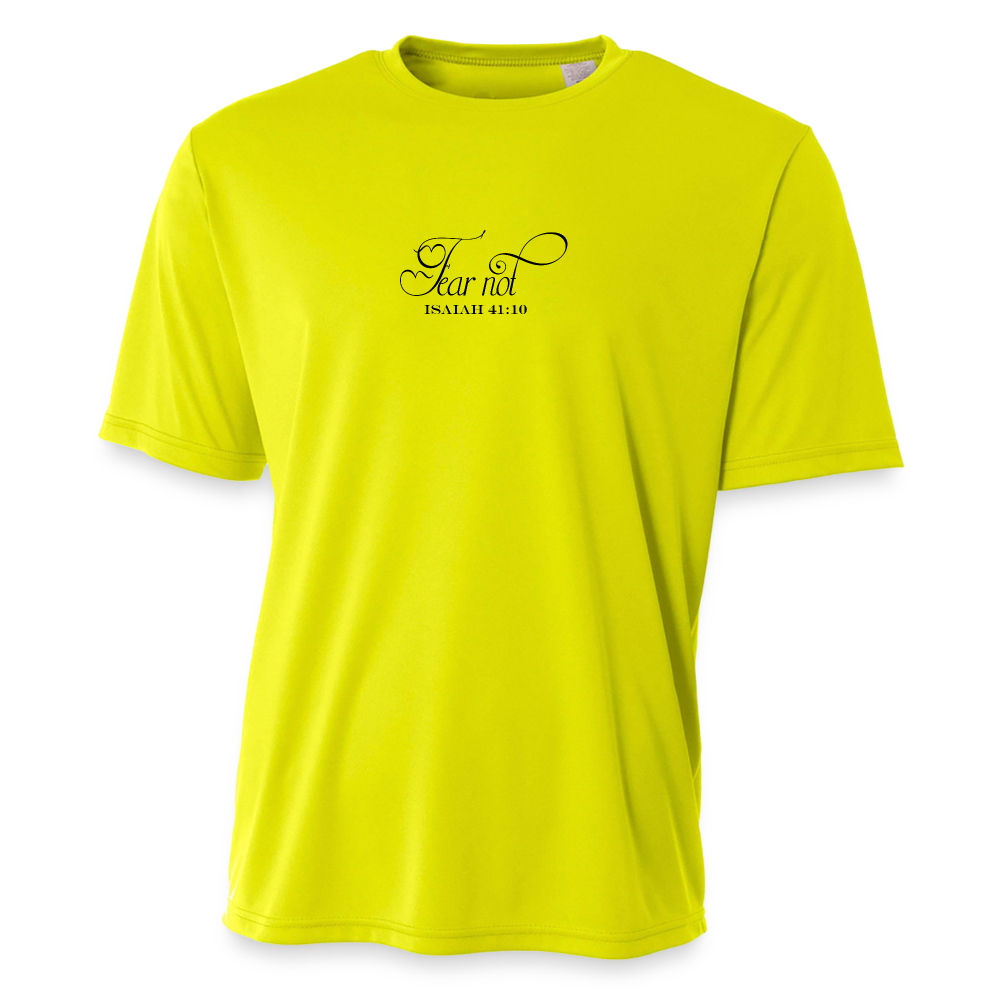 A4 Men's Sprint Performance T-Shirt - safety yellow