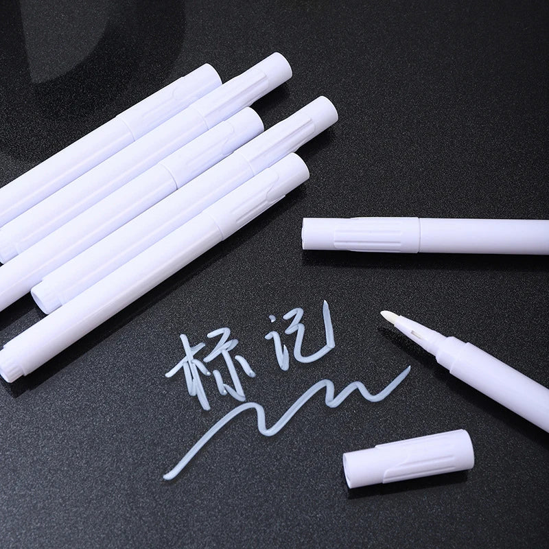 2Pcs White Liquid Chalk Markers