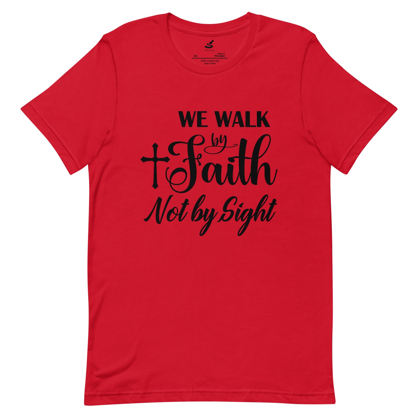 We Walk by Faith T-Shirt